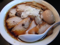「特製竹岡&楽々式らーめん」@創麺業 磯部水産の写真