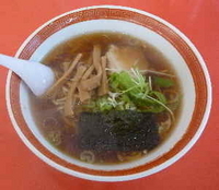 「らーめん（580円）」@中華ひでいちの写真