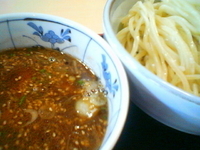 「つけめん（￥650）」@手打ラーメン 長八の写真