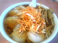 「ねぎチャーシューメン¥890+大盛り¥210+手打ち¥105」@正道軒の写真