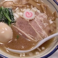 「中華そば 小 + 味玉」@銀座 朧月の写真