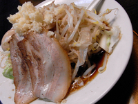 「岡村二郎（750円）+味玉（クーポンサービス）」@信濃神麺 烈士洵名 長野店の写真