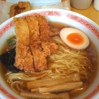 「とんかつラーメン（￥1,150）」@洋食とんかつ フリッツの写真