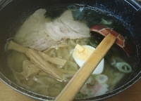 「塩ラーメン （￥600）」@登竜 本店の写真