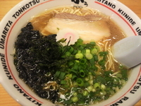 「豚濁しょうゆ（バリカタ）」@らーめん ぶぅ 横須賀中央店の写真