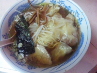 「ワンタンメン」@岐阜屋の写真