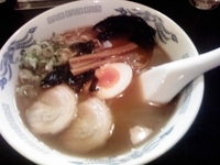 「ラーメン（Wスープ）」@らーめん専門店 めんめん亭の写真