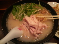 「鶏ゆず塩らーめん」@ちりめん亭 西巣鴨店の写真