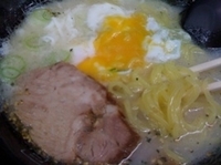 「塩卵らーめん 650円」@らーめん家 きらくの写真