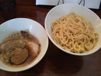 「つけそば￥800 大盛り無料」@New old style ゆいが 三郷店の写真