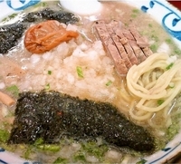 「みぞれチャーシューメン（850円）」@がんこや かるがんラーメン 千代田本店の写真