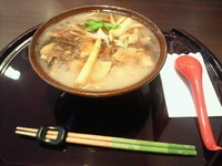 「きのこと山菜のあんかけ麺（680円）」@麺や亀の写真