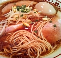 「中華そば+味付玉子（700円+100円）」@西尾中華そばの写真