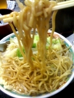 「大らーめん豚+ニンニク」@らーめん豚喜の写真