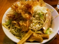 「油そば￥650+大盛￥100」@ラーメン 虹ノ麺 小山店の写真