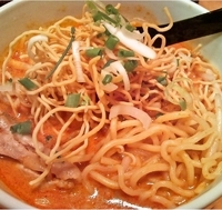 「チキンカレーラーメン（500円）」@タイレストラン サムヤーンの写真