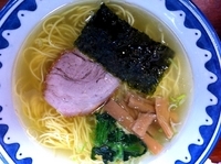 「塩らーめん（750 円）」@ラーメンかずらの写真