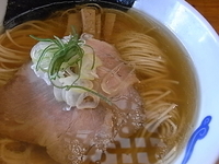 「しおそば」@麺や食堂 本店の写真