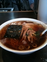 「青島ラーメン（大盛+メンマ）」@青島食堂 曲新町店の写真