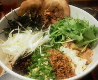 「塩魚介そば（極太麺）」@丸直の写真