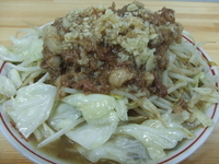 「並（650円）」@自家製太麺 ドカ盛 マッチョ 難波千日前店の写真