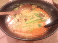 「赤坦々麺830円」@四川担々麺荘 彩たまやの写真