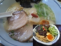 「特選熟成塩らーめん+角煮三色ごはん」@らーめん しおの風 INさいたまの写真