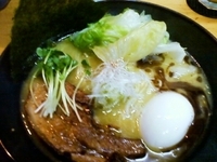 「鳥そば（細麺）」@カフェバールナ 麺の部の写真