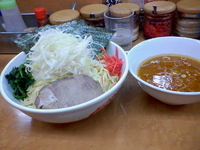 「つけ麺、大盛」@横浜ラーメン 町田家 新百合ヶ丘店の写真