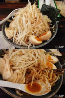 「秘伝オロチョンそば（激辛）￥840」@奥州麺処 じらいやの写真