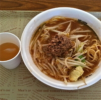 「新潟麺魂伝承会・背脂濃味噌らぁめん（￥750）」@東京ラーメンショー2010の写真