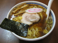 「らーめん ダブル+替玉」@たけちゃんにぼしらーめん 調布店の写真