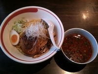「辛つけ麺」@麺部屋 綱取物語 白石店の写真