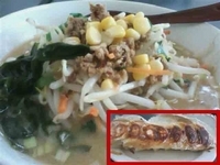 「みそラーメン 480円+餃子 350円」@四川餃子房の写真