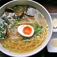 「吉祥寺限定あさりらぁめん（￥1000）」@麺屋 海神 吉祥寺店の写真