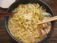 「味噌（味濃い目）+麺特盛り」@麺処 花田 池袋店の写真