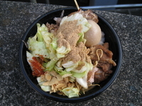 「多摩組 しゃもX～多摩組Ver～+レギュラー串:750+350」@東京ラーメンショー2010の写真