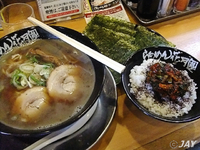 「「津軽らあめんじょっぱり煮干」￥670」@らあめん花月嵐 川口本町店の写真