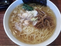 「自然洞らーめん白 500円」@自然洞 麺舗の写真