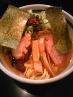 「特濃魚介豚骨らーめん（ライト） ￥700円」@麺家 うえだの写真