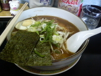 「ラーメン 600円」@ラーメン 峰の写真