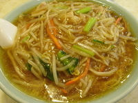 「もやしそば（600円）+大盛り（80円）」@千成飯店の写真