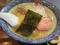 「塩らーめん+大人の味玉」@麺処 ほん田の写真