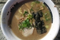 「豚の骨×無鉄砲 東京ラーメンショー限定 豚にぼ」@東京ラーメンショー2010の写真