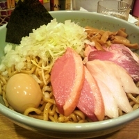 「汁なし鶏白湯そば」@麺屋 一燈の写真