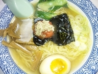 「梅しおラーメン」@手もみラーメン もりもり亭の写真