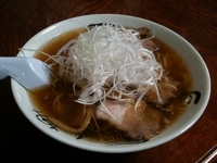 「ねぎラーメン（750円）」@食堂 はせ川の写真