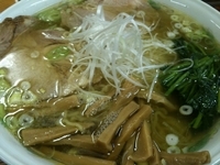 「塩ラーメン[細麺]（750円）」@軍鶏ラーメン美幸の写真