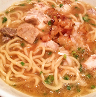 「二段味変 味噌ラーメン ￥780」@麺や百日紅の写真