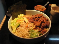 「和牛脂そば大盛1000円」@背脂醤油 のあの写真